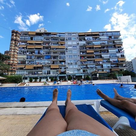 Happy Loix Wifi Aa Garage Pool Appartement Benidorm Buitenkant foto