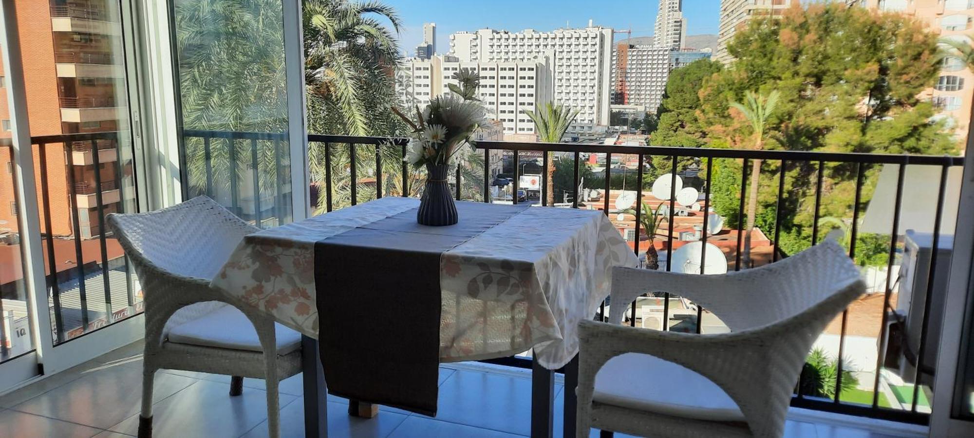 Happy Loix Wifi Aa Garage Pool Appartement Benidorm Buitenkant foto